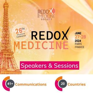 Redox Medicine 2024 will be Held This Month in Paris: June 27-28