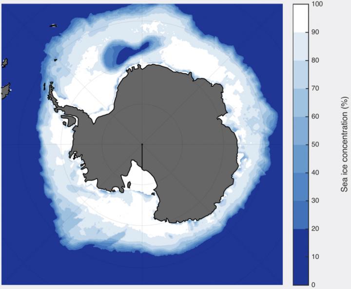 Southern Ocean polynya, 1974-76
