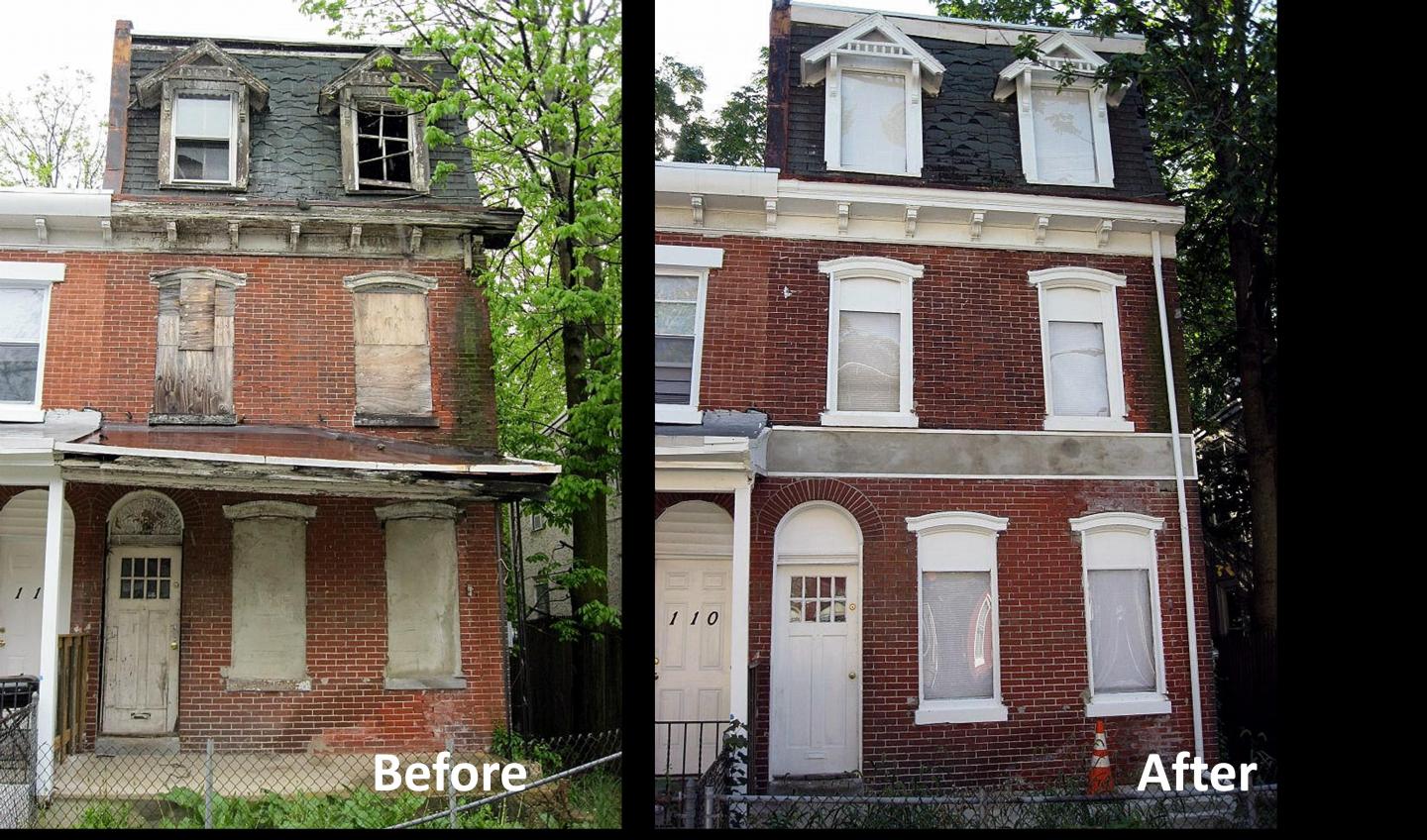 A Philadelphia Property Before and After Remediation