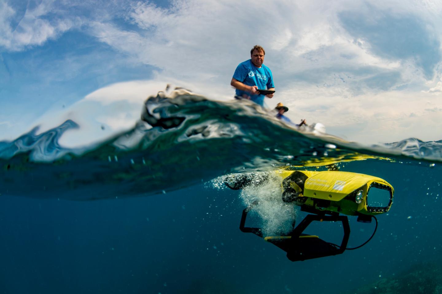 QUT Professor Matthew Dunbabin Launches LarvalBot