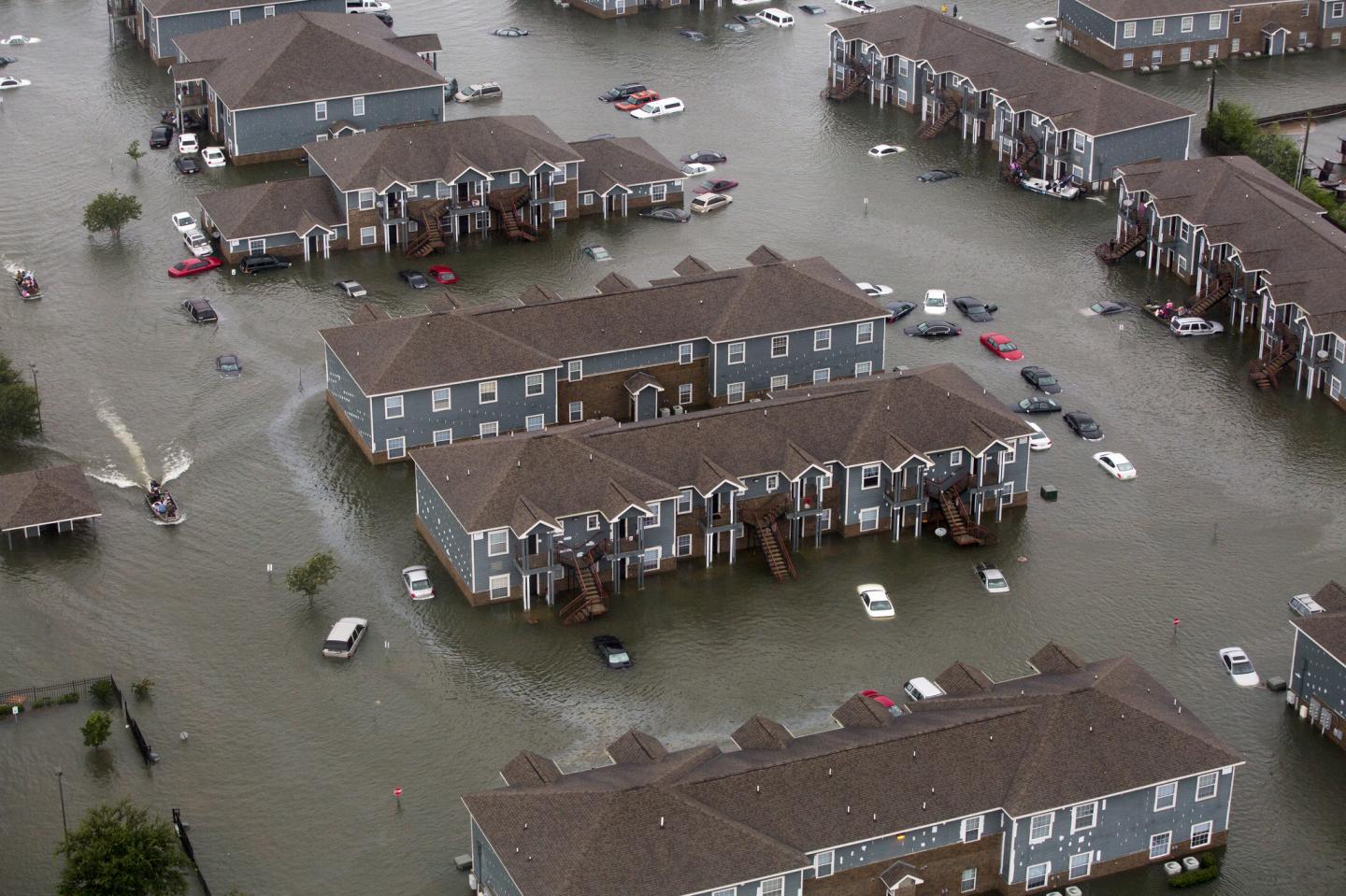 Hurricane Harvey Flooding Damage