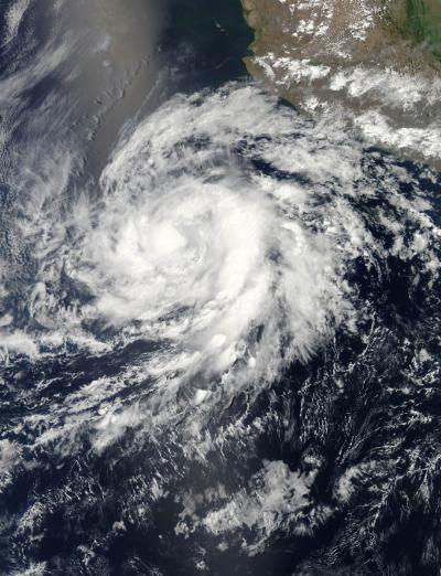 NASA Sees Hurricane Bud Strengthen