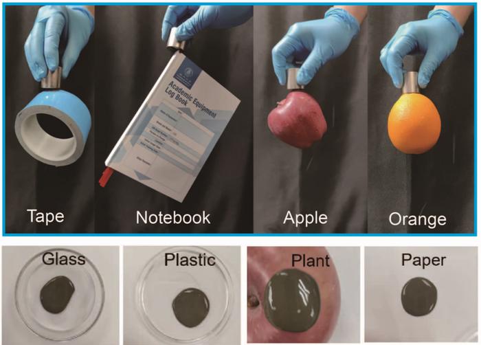 Figure 1. Magnetic soft robots are spread on various objects to enable magnetic actuation and related operations.