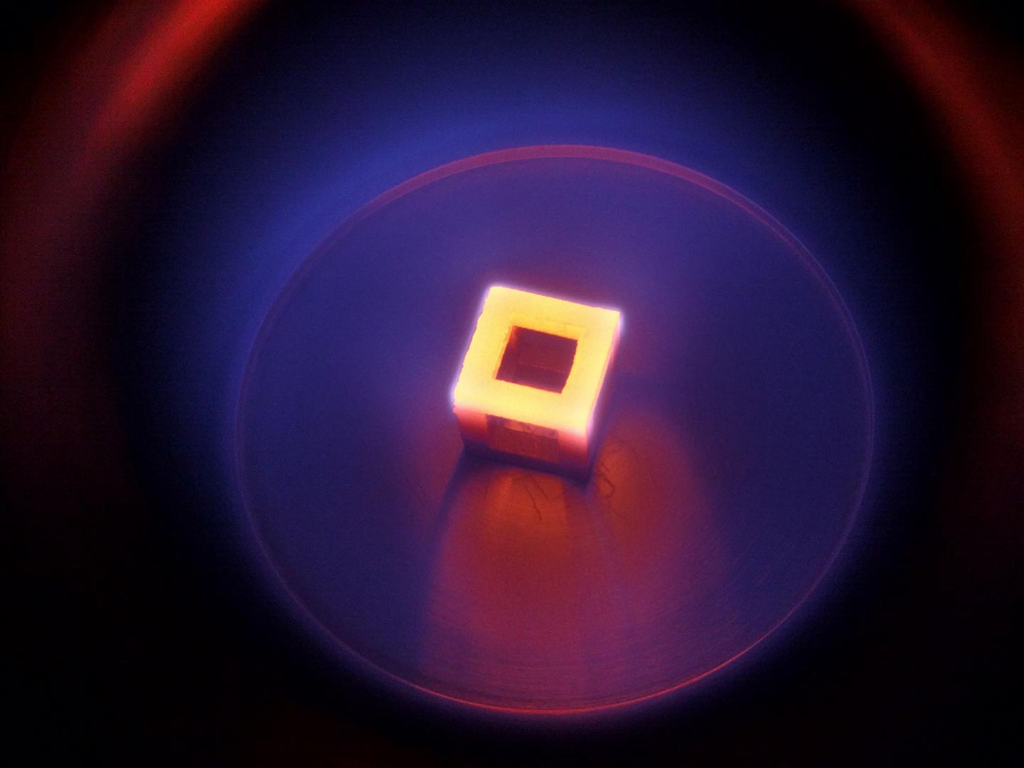 3-D Printed Titanium in Plasma Chamber