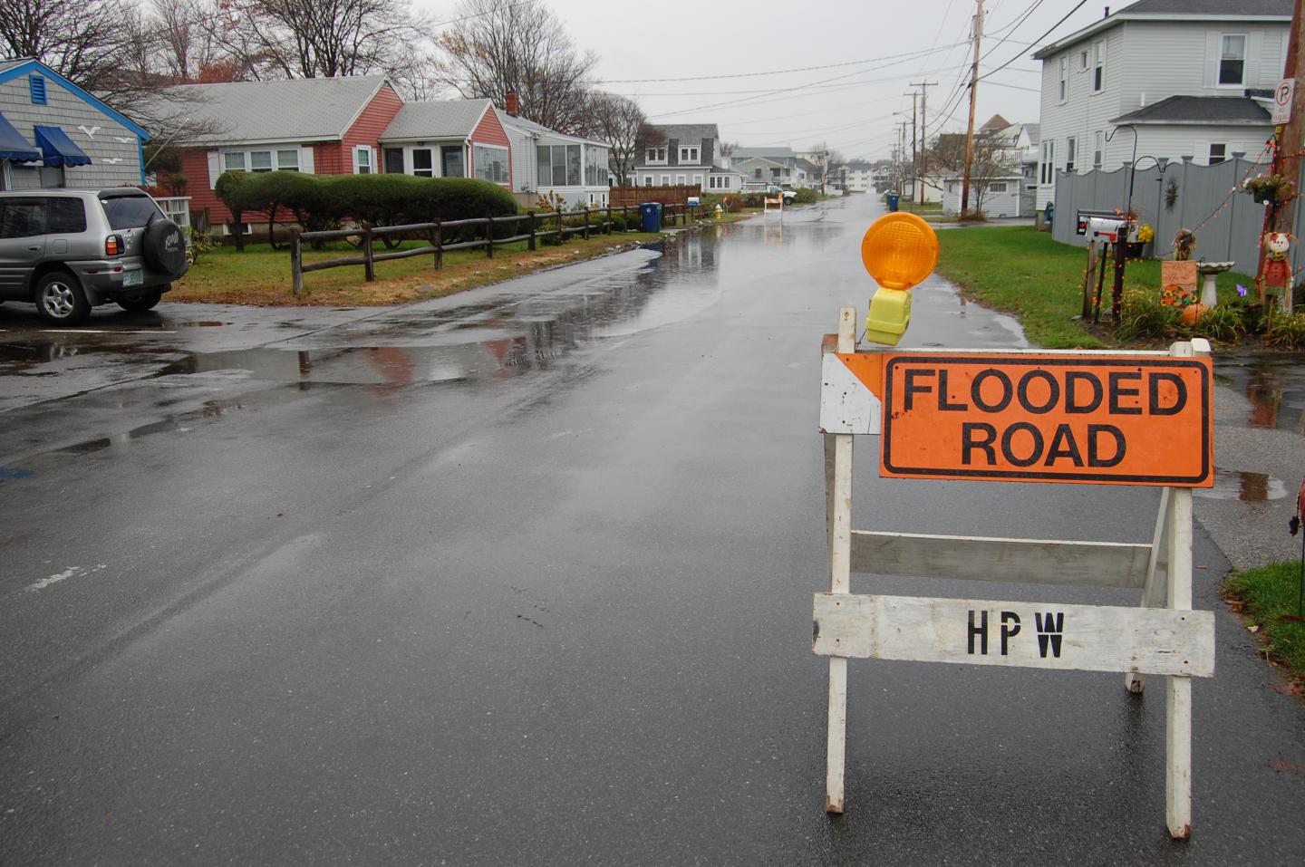 Rising Groundwater and Road Closures