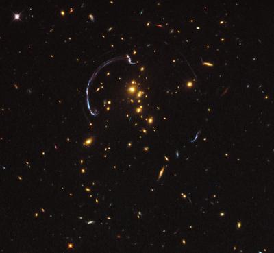 Close-Up Look at Brightest Distant Magnified Galaxy