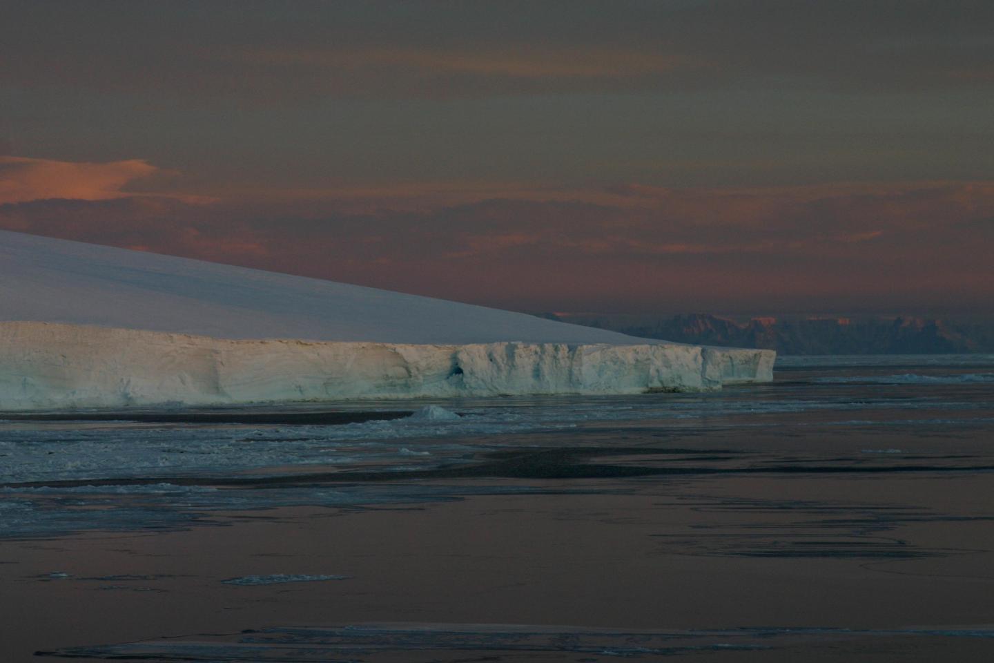 Changes in the Larsen-B Ice Shelf