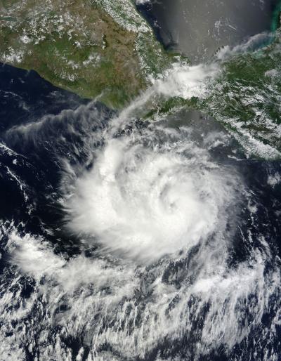 NASA Terra Satellite View of Darby