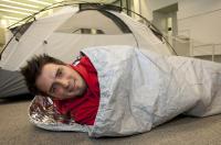 UC-Designed Sleeping Bag that Reflects Body Heat