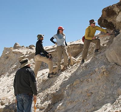Working in the Moraine