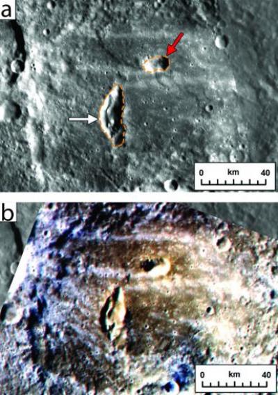 Explosive Volcanoes on Mercury