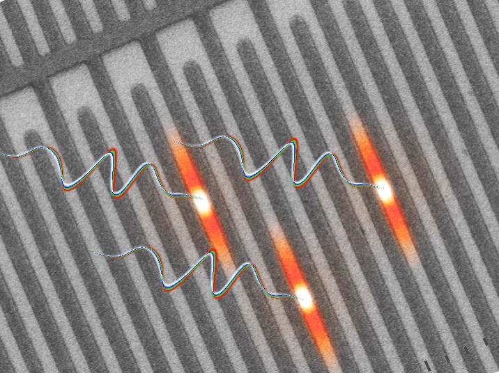 Cover Drawing of Detector with Photons