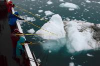 Shrinking Shelf and Faster Flow for Greenland Glacier (3 of 3)