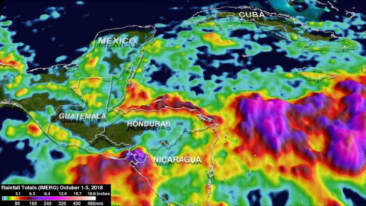 IMERG Data From Michael