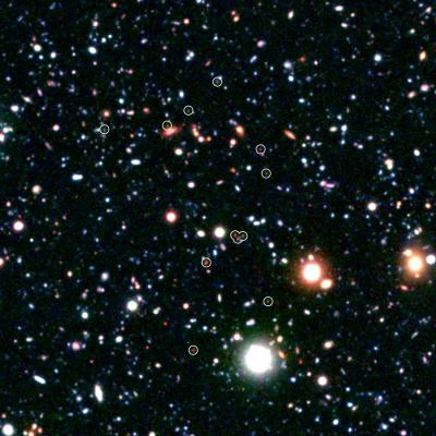 Galactic City at the Edge of the Universe