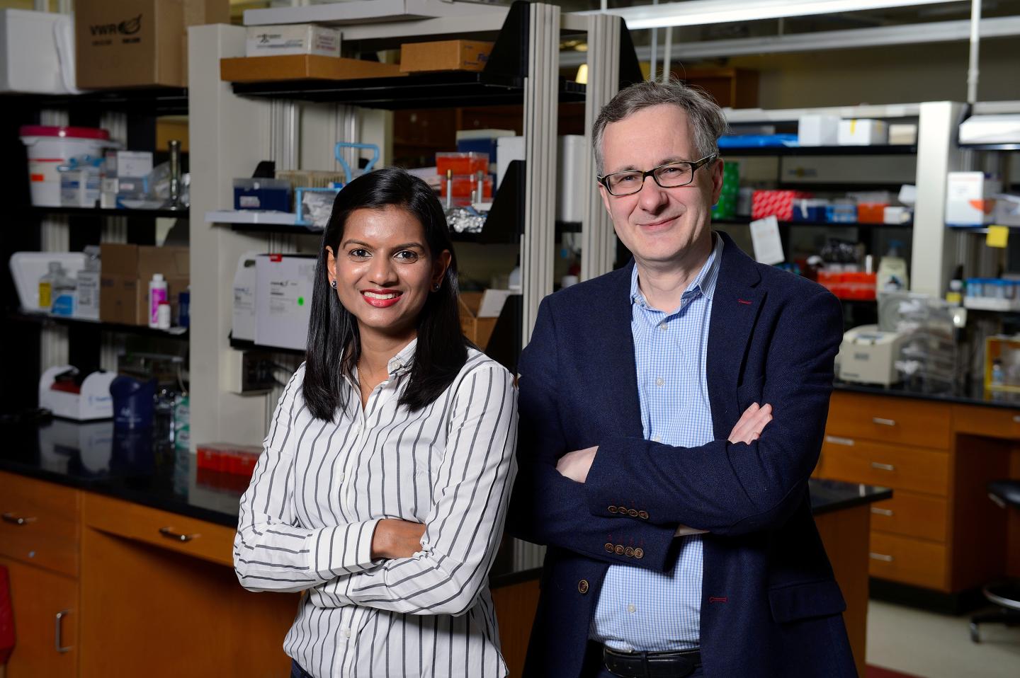 Hasini Jayatilaka and Denis Wirtz, Johns Hopkins University