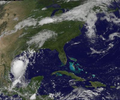 GOES-13 Image of Tropical Storm Don