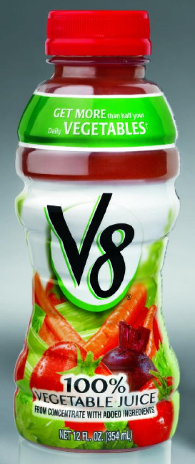 V8 100 Percent Vegetable Juice
