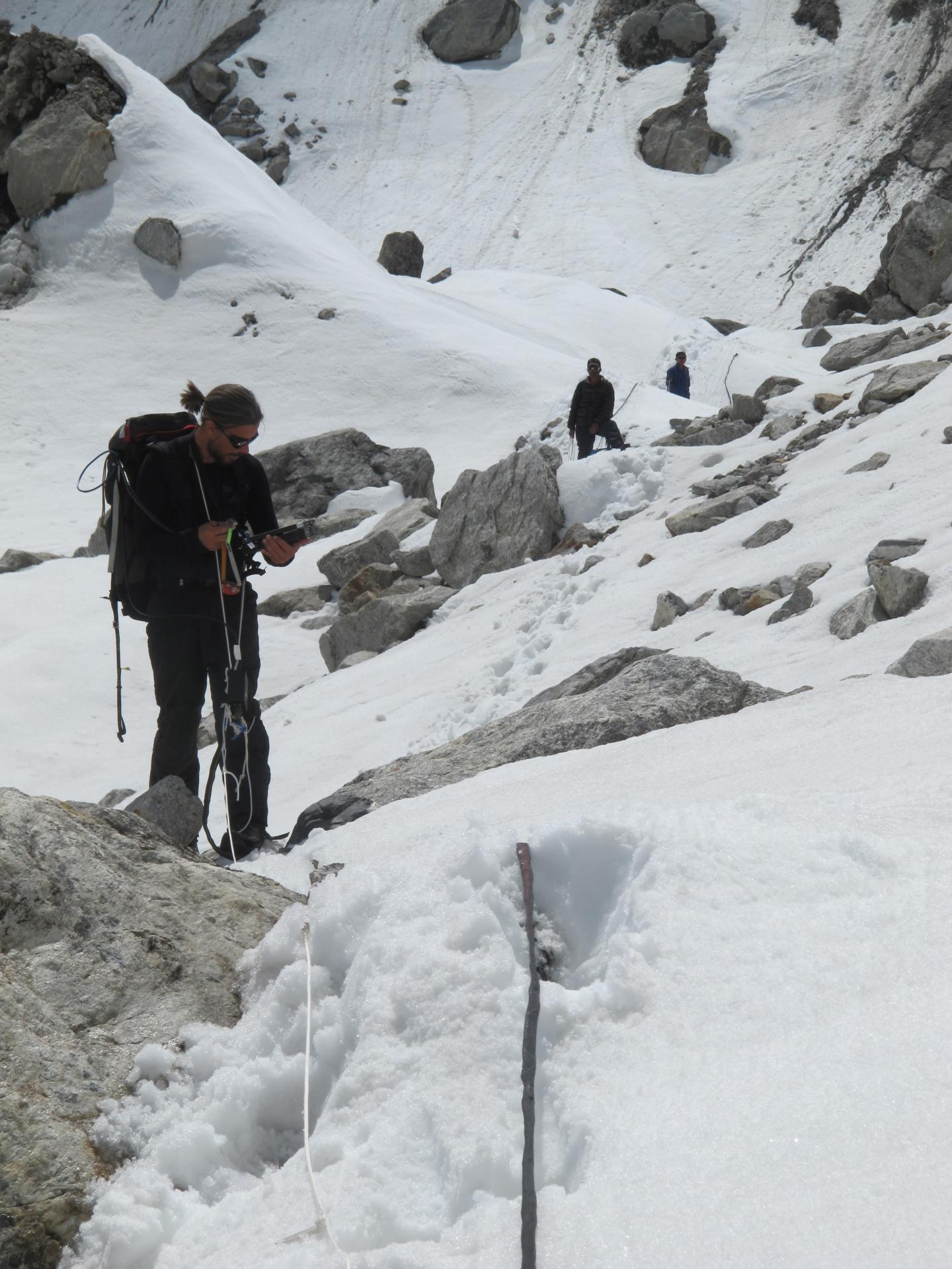 Hamish Pritchard in the Himalayas