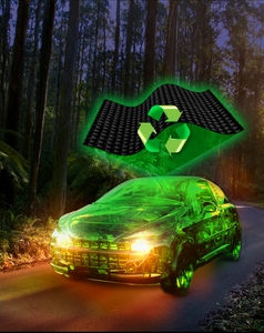 Recyclable carbon fiber material