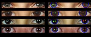 Real eye examples