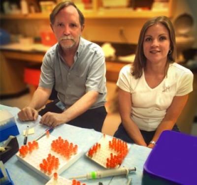 Dr. Gregory Harshfield and Martha Castles