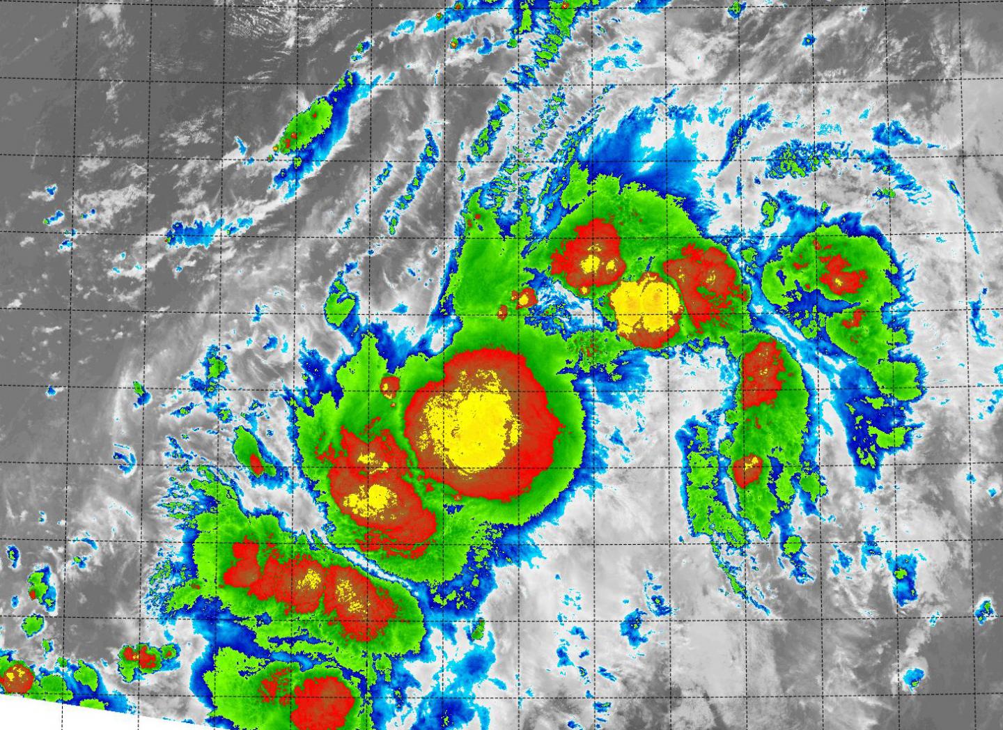 VIIRS Image of Tropical Depression 14E