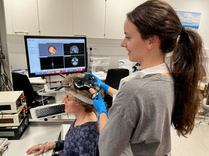 TMS testing in the lab