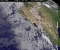 GOES-11 Sees Dora Grow into a Major Hurricane