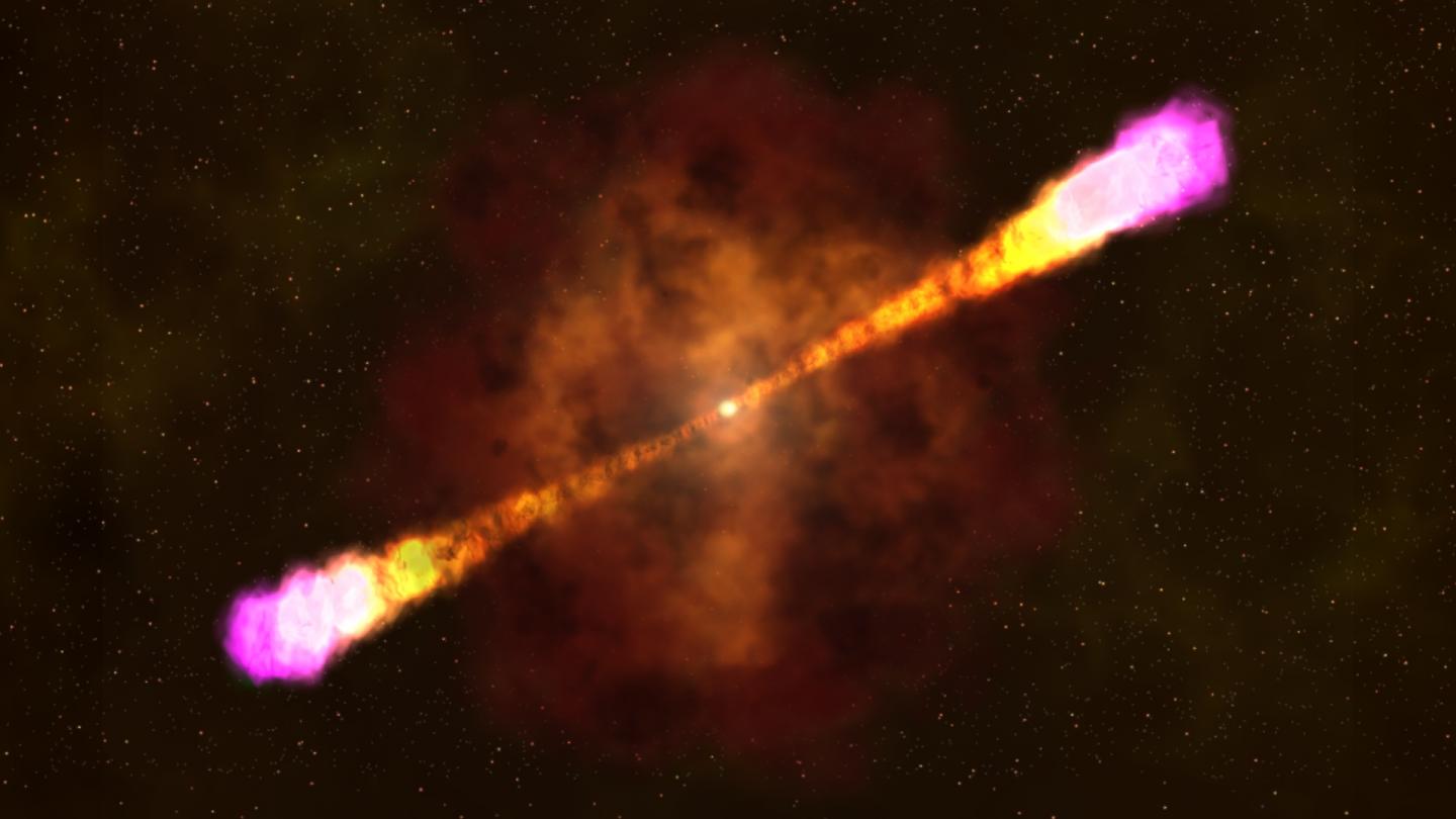 Gammaray burst captured in unprecedented det EurekAlert!