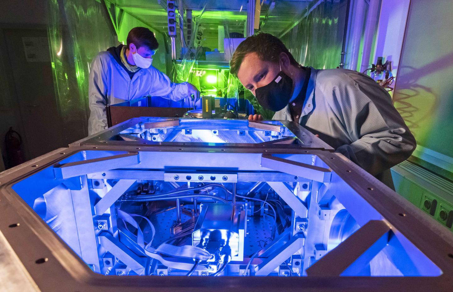 Investigation of a laser-plasma source