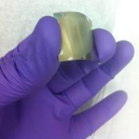 Ultraviolet LED Grown on Flexible Metal Foil