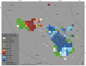 Correlation map