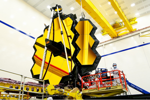 James Webb Space Telescope in a Clean Room