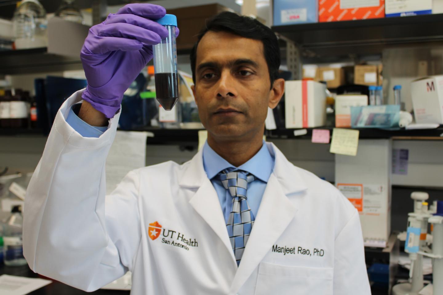 Manjeet Rao, Ph.D., UT Health San Antonio, finds Tiny Molecule Can Fight Common Pediatric Cancer