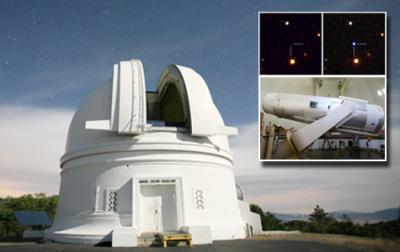 Samuel Oschin Telescope and a Supernova