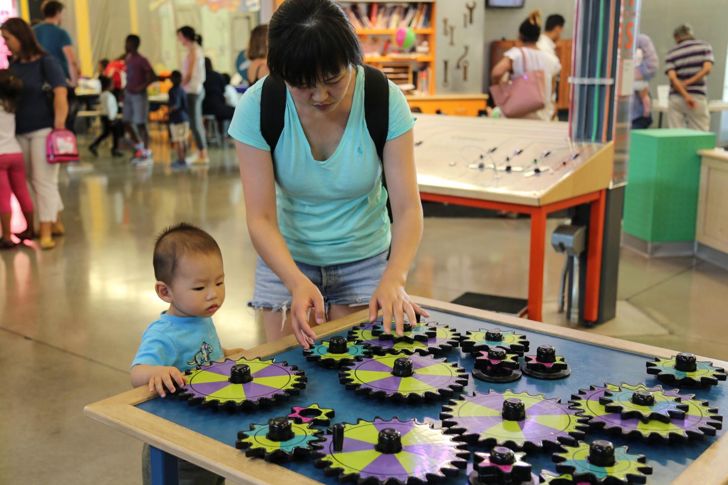 The Thinkery's Gear Exhibit