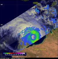 NASA's TRMM Satellite Viewed Tropical Cyclone Rusty