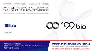 Announcing 199 Biotechnologies as Tier 2 Sponsor of ARDD 2024