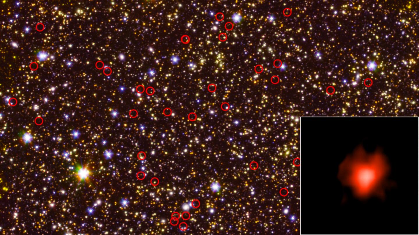 Deep field best sale view hubble telescope