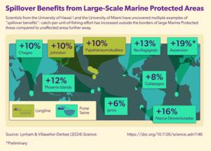 Study shows spillover benefits from large marine protected areas