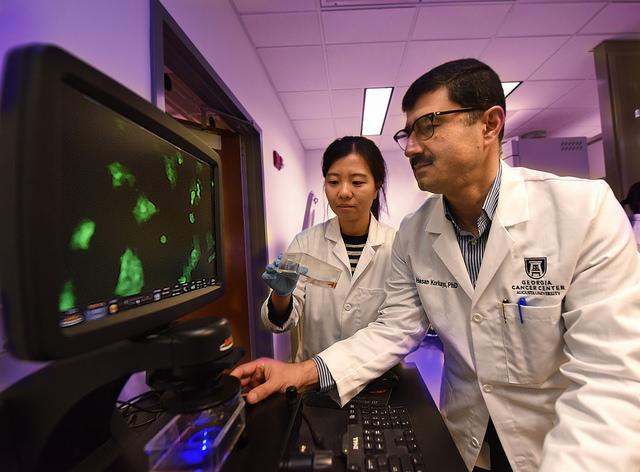 Dr. Hasan Korkaya and Eunmi Lee, Medical College of Georgia at Augusta University