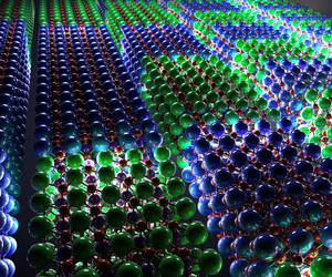 Series of Strontium Titanate - Calcium Titanate Superlattice