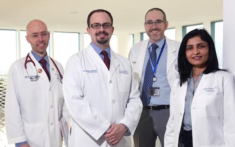 Dr. James Brugarolas, Dr. Isaac Bowman, Dr. Ivan Pedrosa, and Dr. Payal Kapur