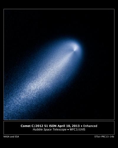 Hubble Captures Details of Distant Comet ISON