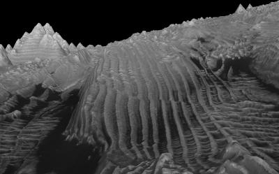 Rhythmic Layering on Mars (3 of 3)