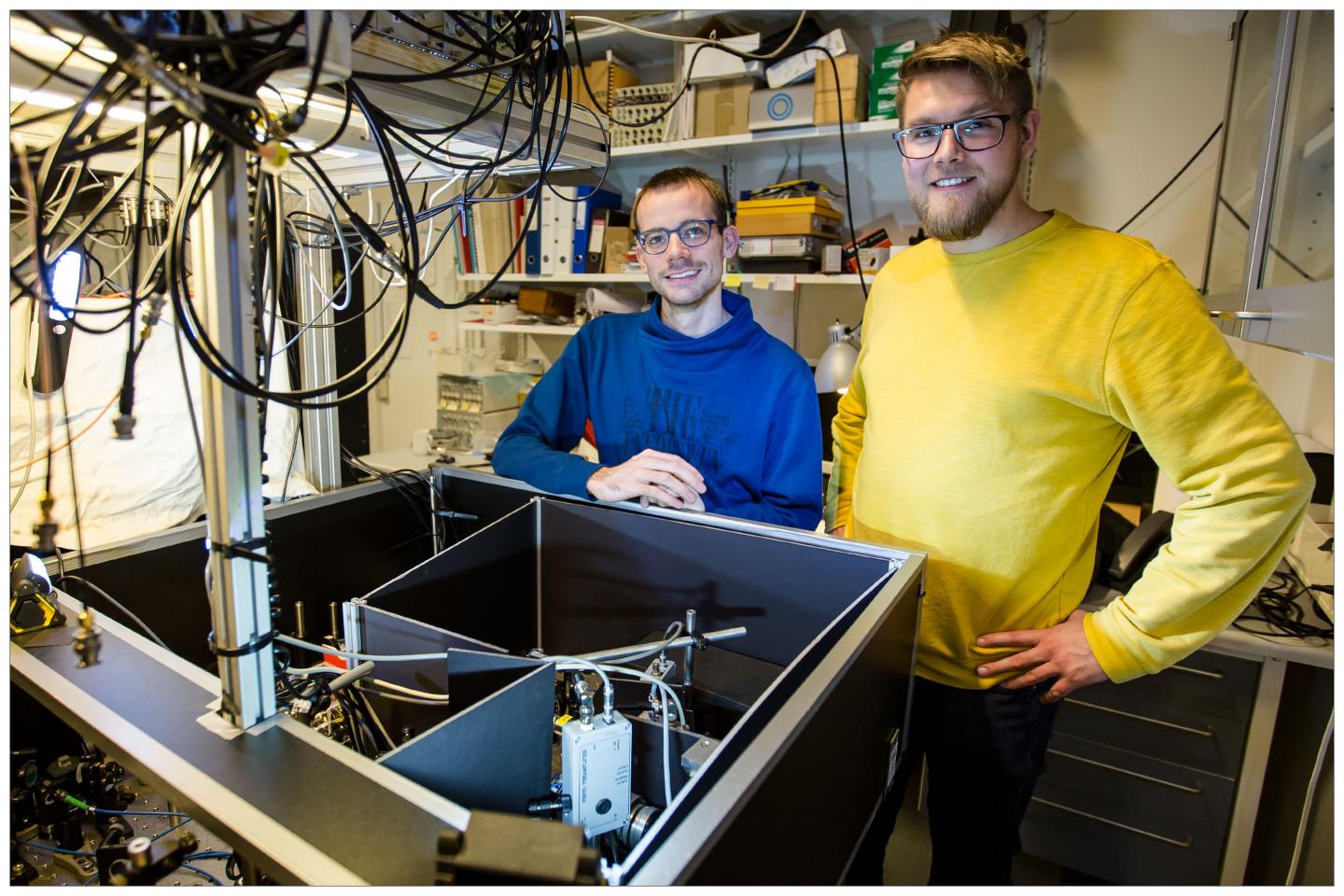 Researchers Michael Zugenmaier and Karsten Dideriksen