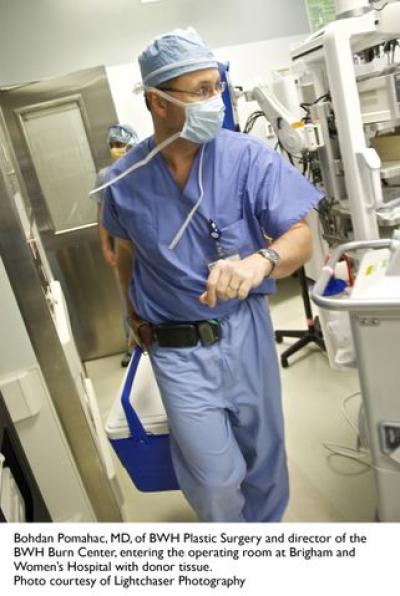 Face Transplantation: Arrival of Organ