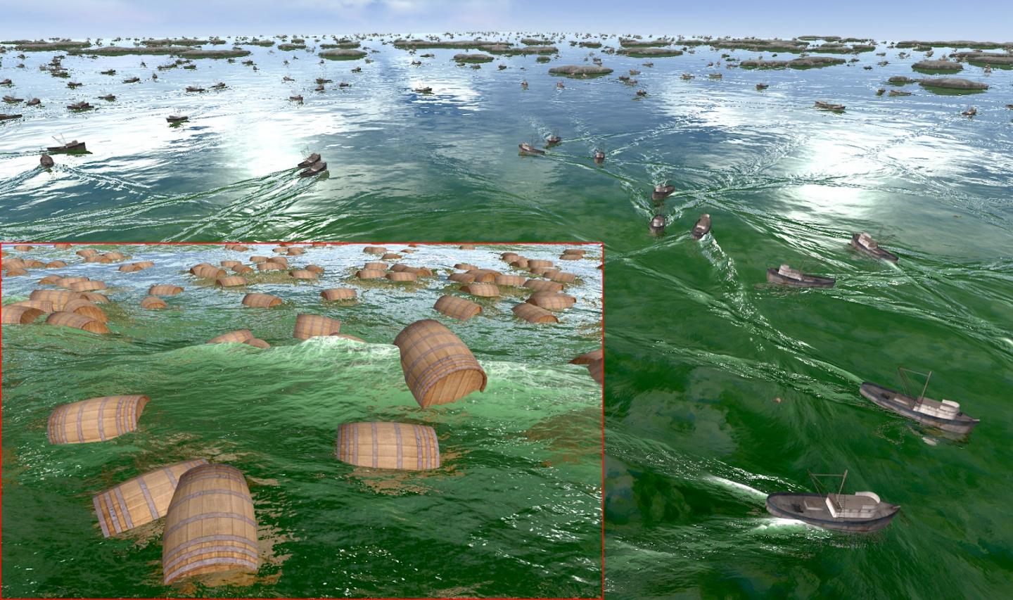 Small Details Even in Large Scenes