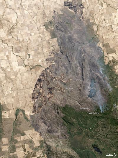 Grampians Fire, Australia